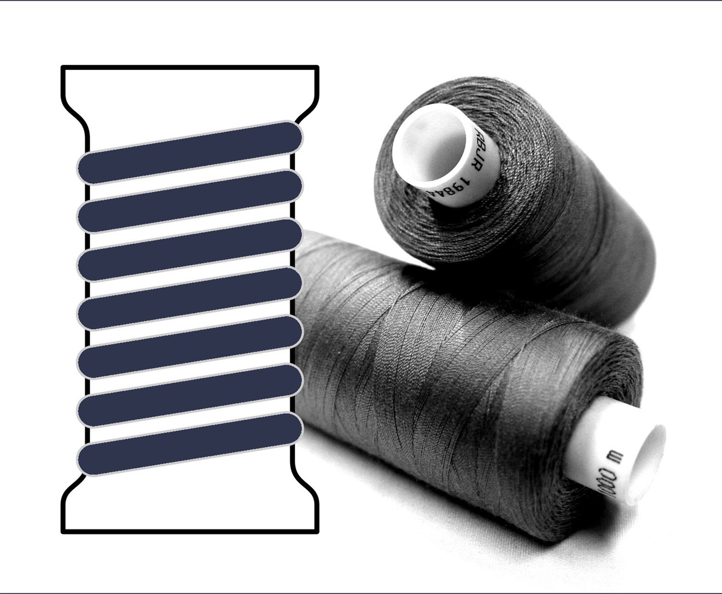 Coats sewing Thread - - - 07949 - 1000 m