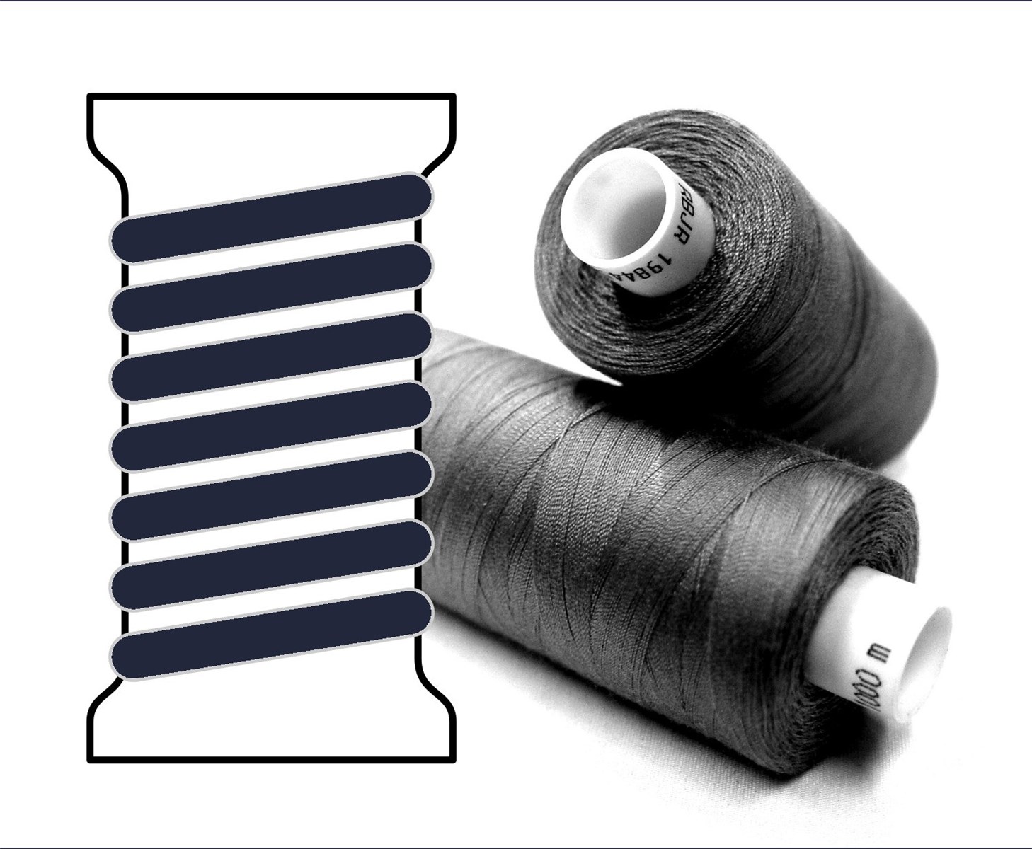 Coats sewing Thread - - - 07988 - 1000 m