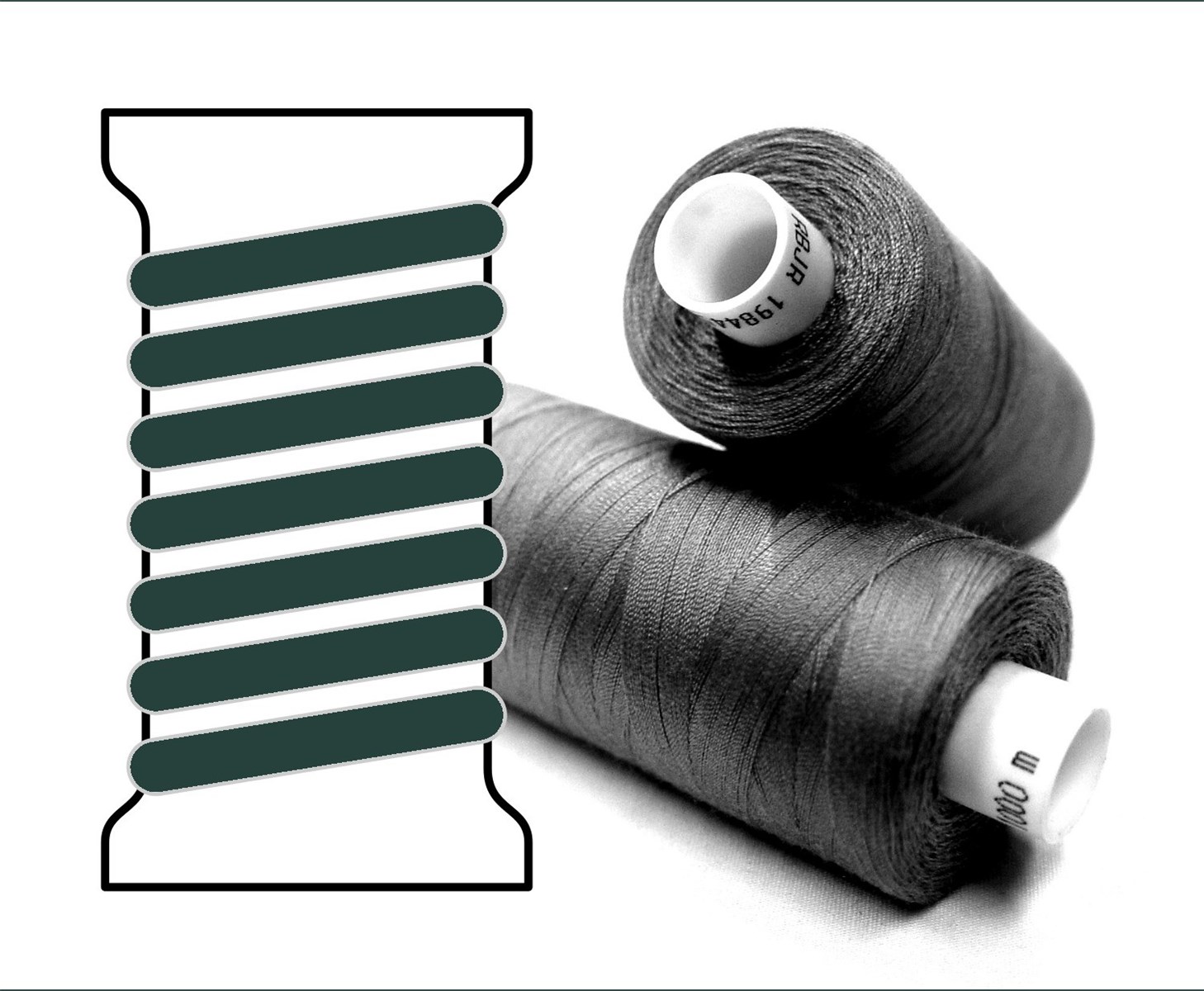 Coats sewing Thread - - - 05968 - 1000 m