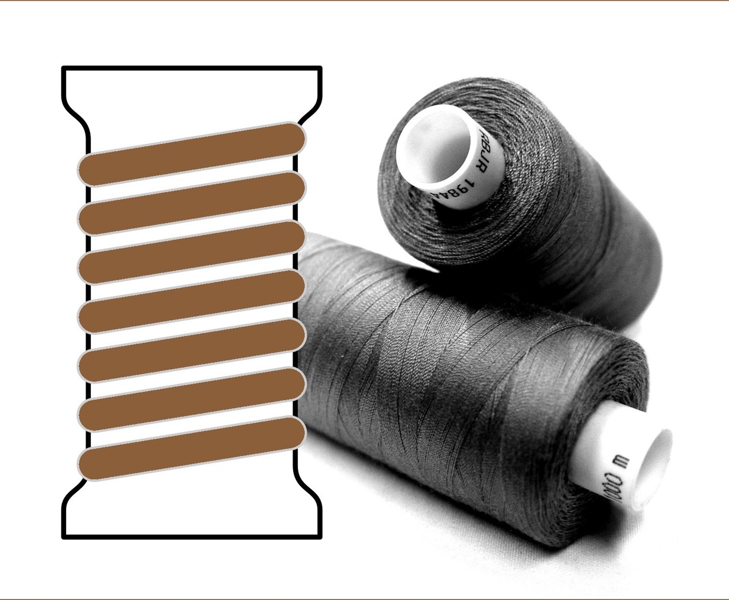 Coats sewing Thread - - - 02344 - 1000 m