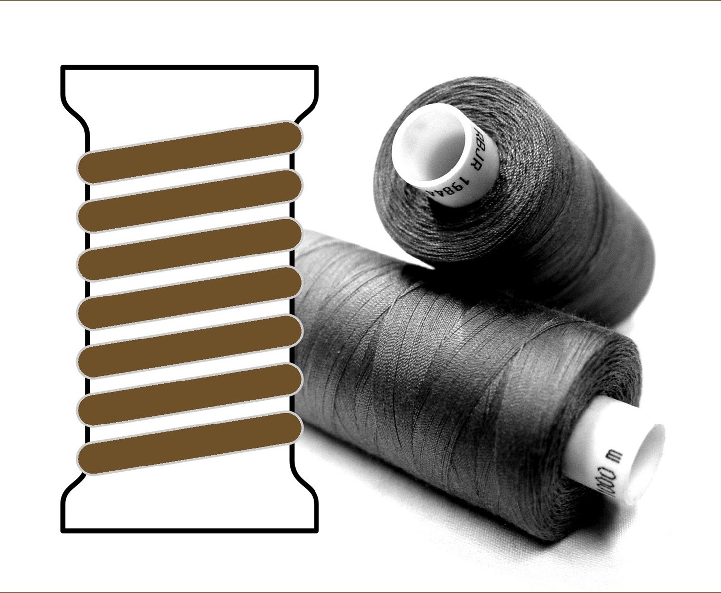 Coats sewing Thread - - - D0363 - 1000 m