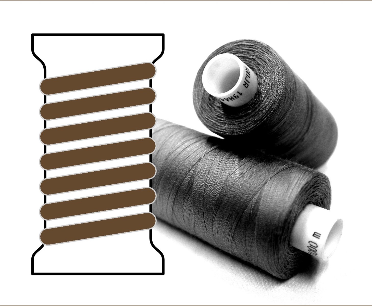 Coats sewing Thread - - - D0998 - 1000 m