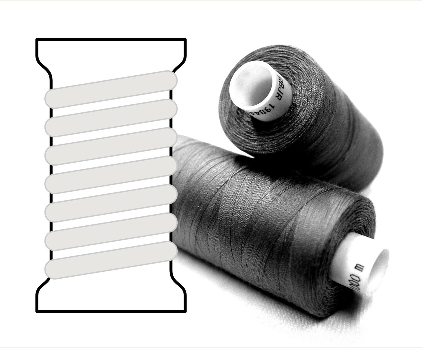 Coats sewing Thread - - - Y1554 - 1000 m