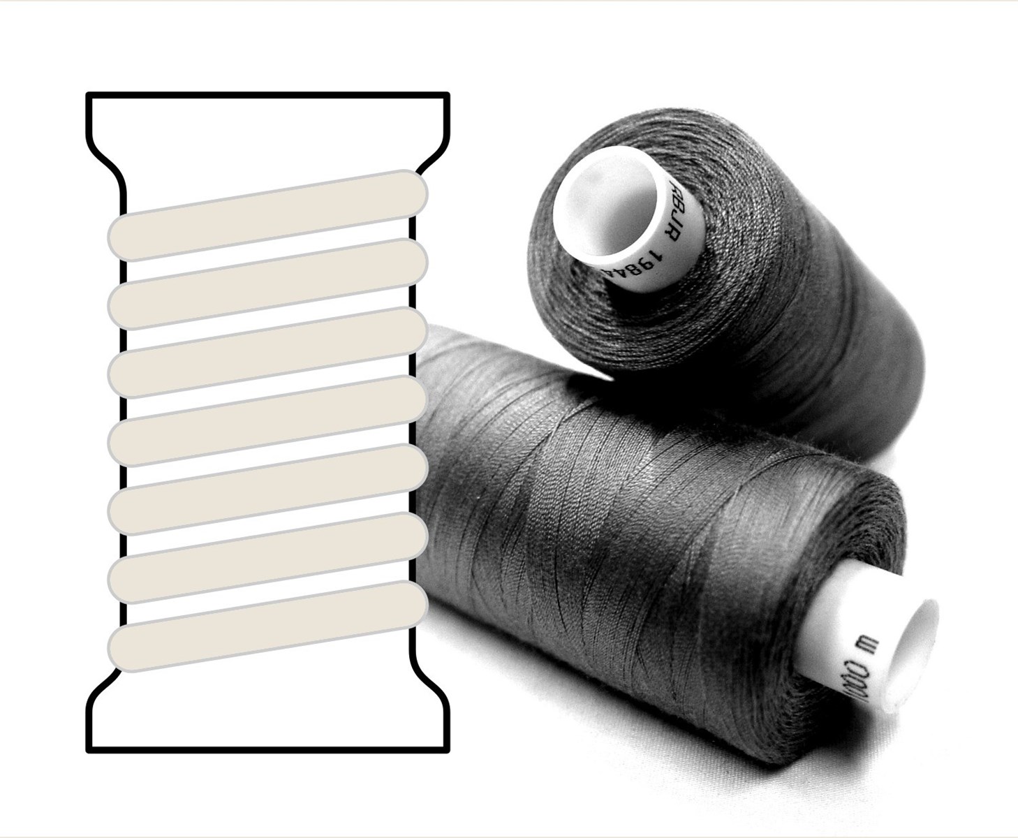 Coats sewing Thread - - - 08163 - 1000 m
