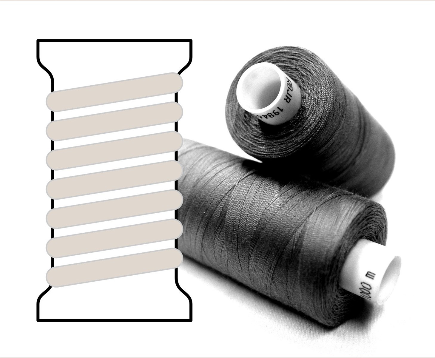 Coats sewing Thread - - - 064YR - 1000 m