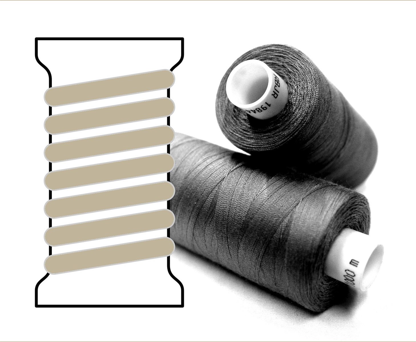 Coats sewing Thread - - - 08303 - 1000 m
