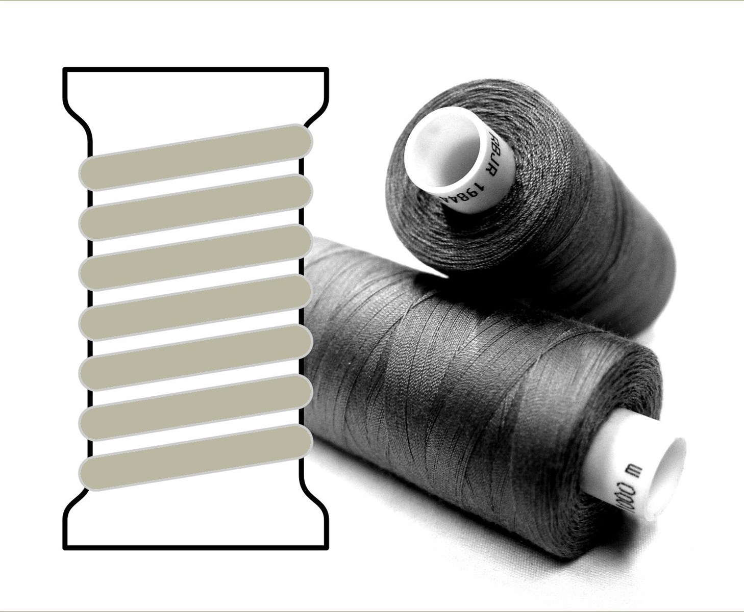 Coats sewing Thread - - - 08110 - 1000 m