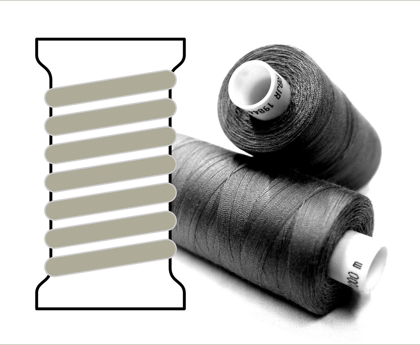 Coats sewing Thread - - - 08108 - 1000 m