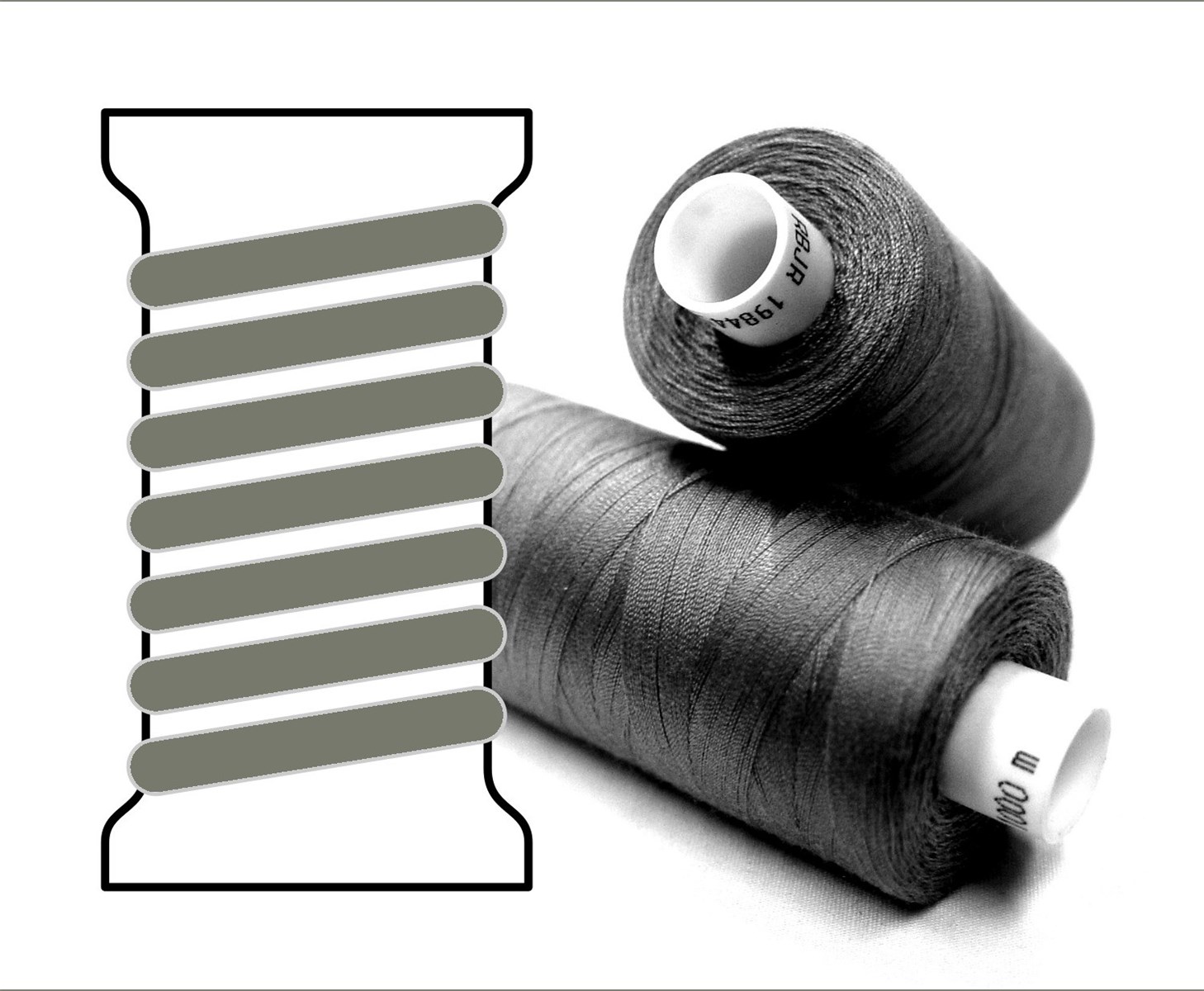 Coats sewing Thread - - - 08513 - 1000 m