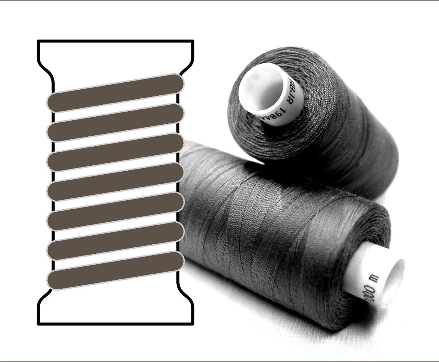 Coats sewing Thread - - - 08884 - 1000 m