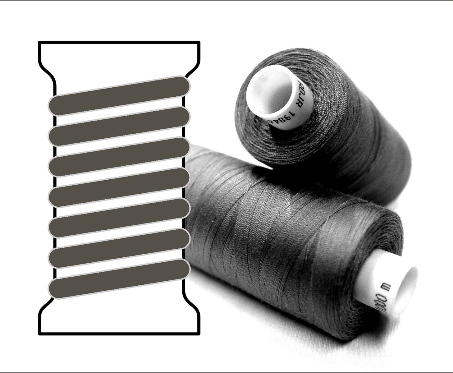 Coats sewing Thread - - - 08553 - 1000 m