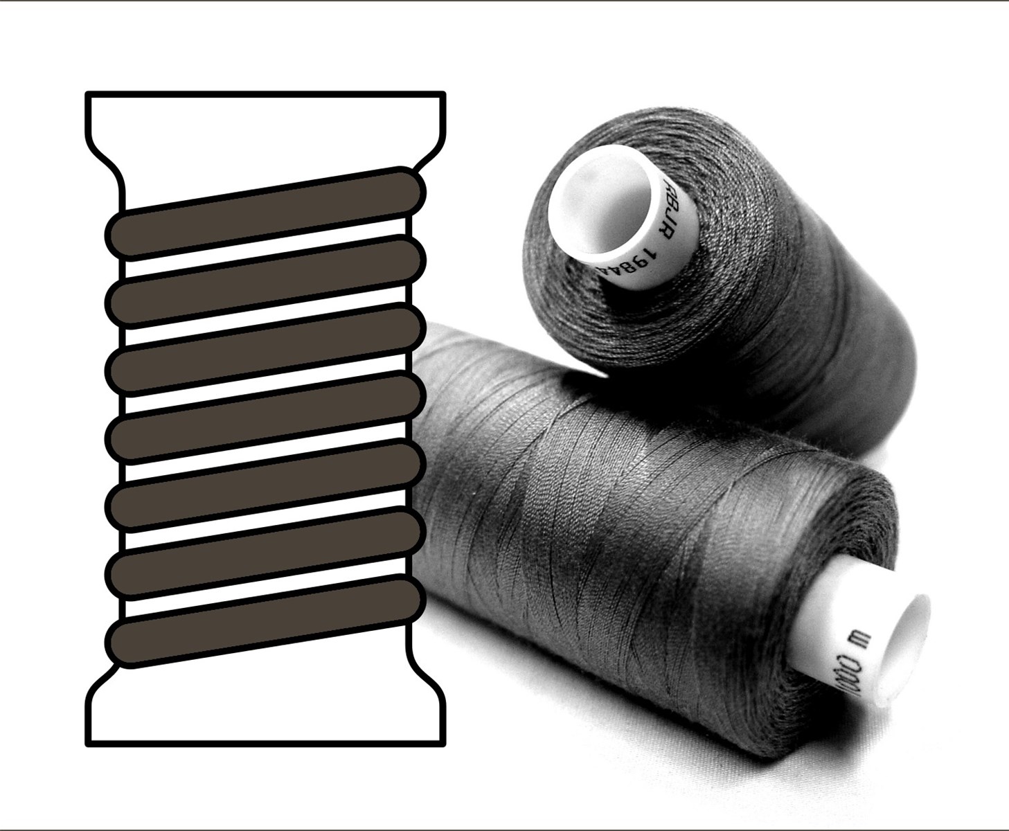 Coats sewing Thread - - - 00338 - 1000 m