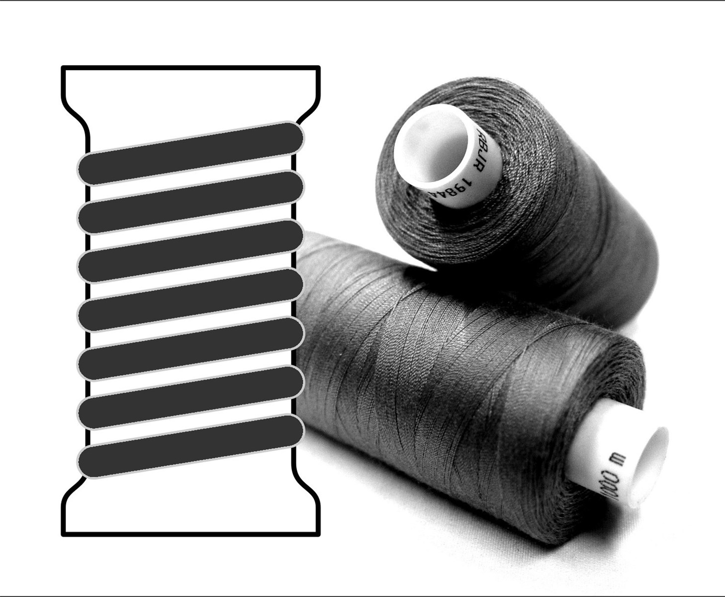 Coats sewing Thread - - - 08980 - 1000 m