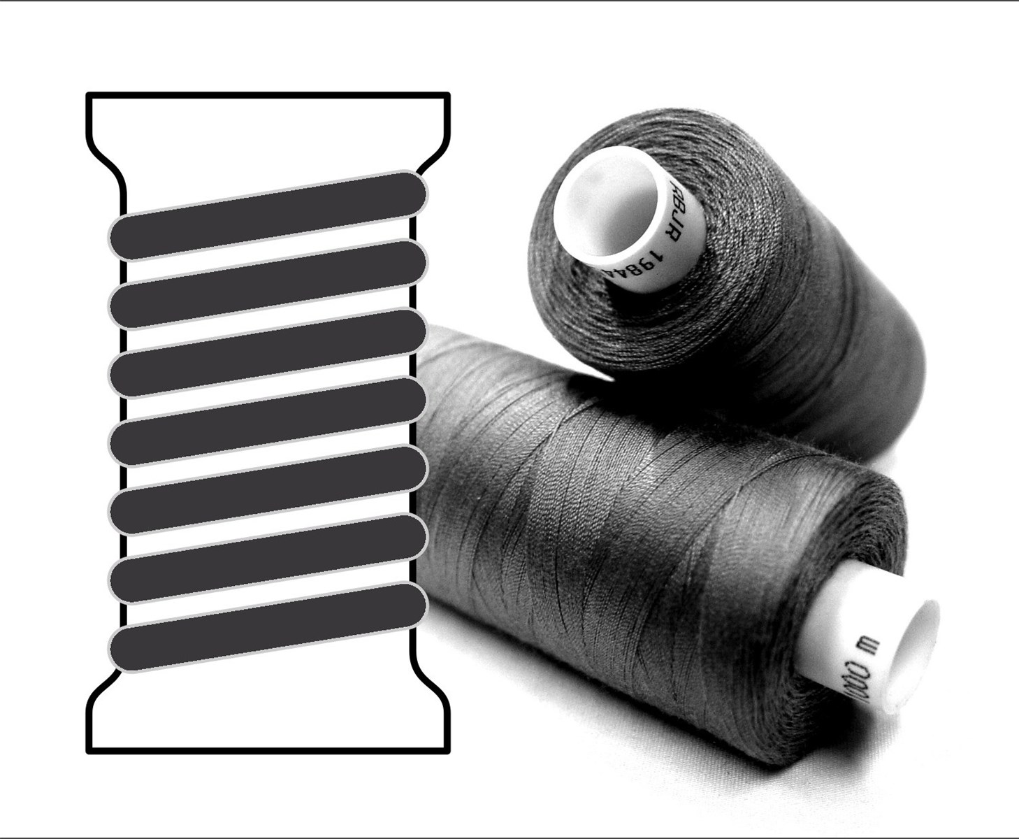 Coats sewing Thread - - - 08963 - 1000 m