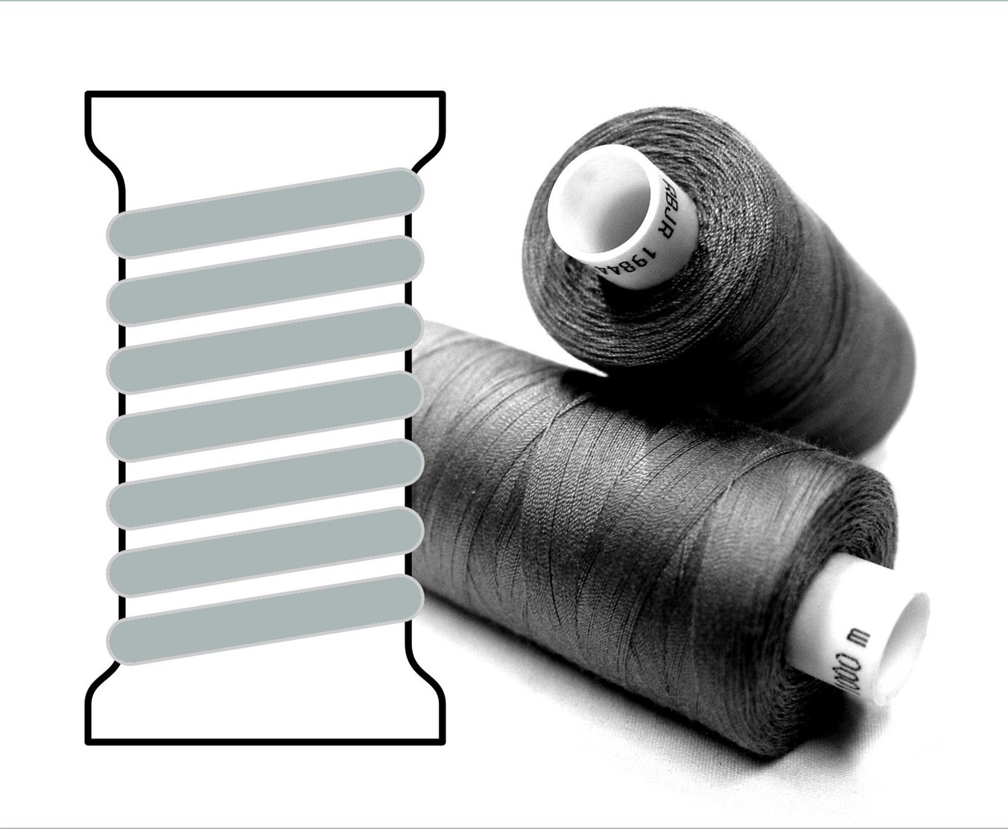 Coats sewing Thread - - - 09155 - 1000 m