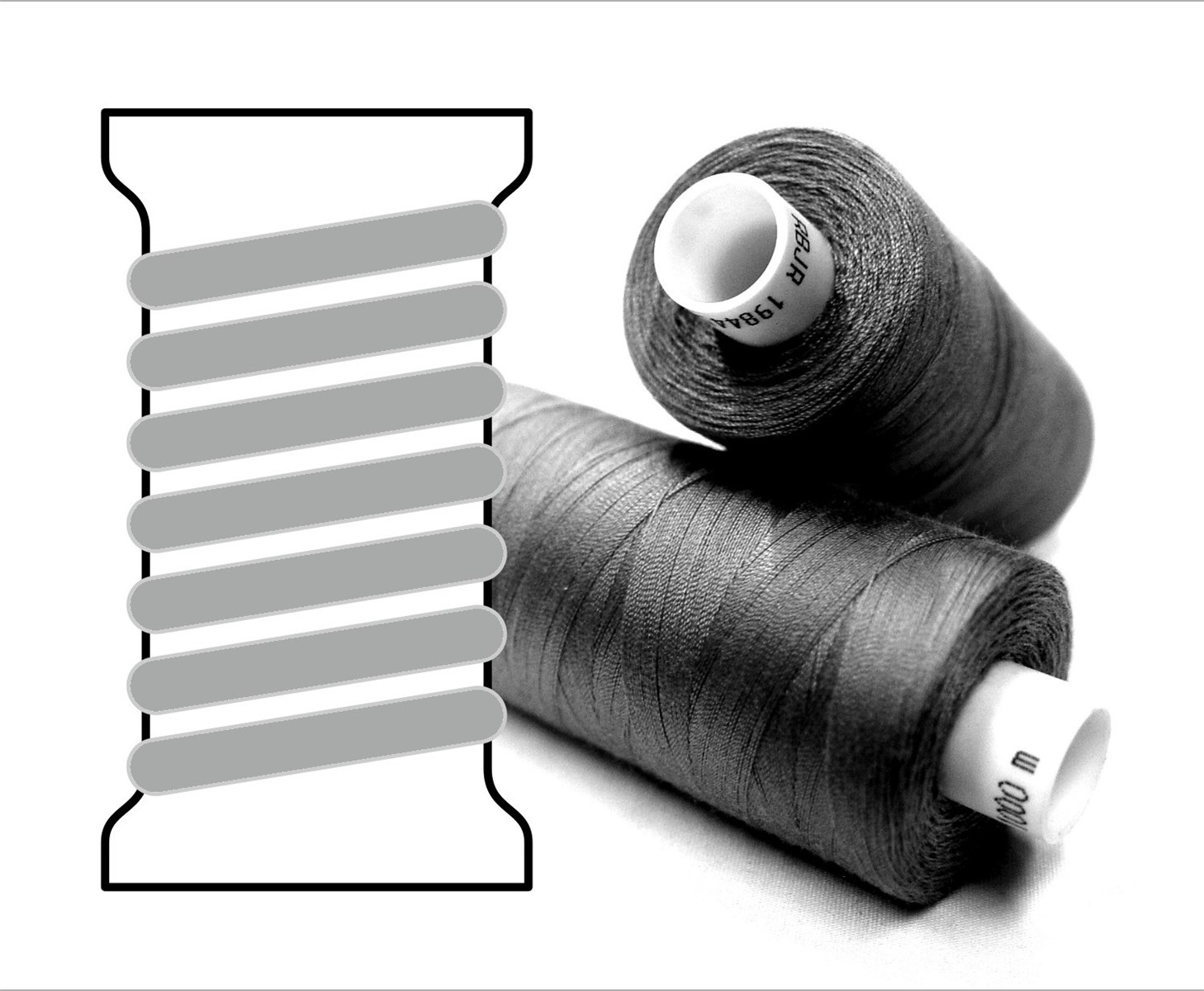 Coats sewing Thread - - - 09138 - 1000 m