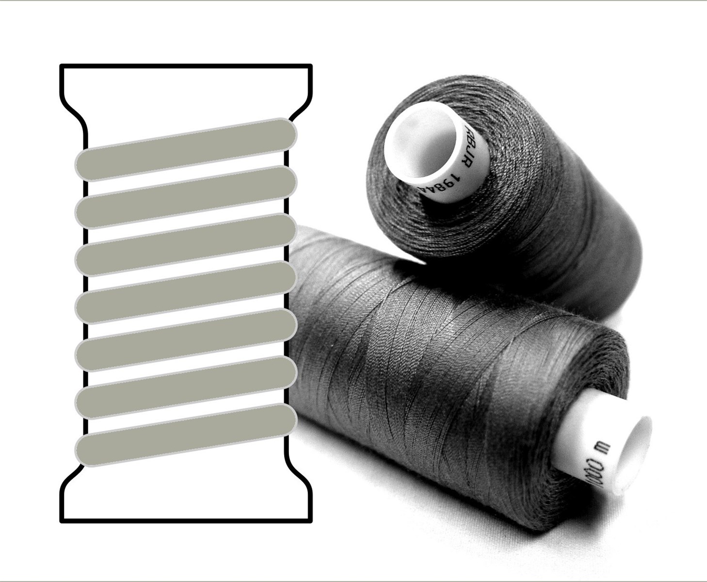 Coats sewing Thread - - - 09322 - 1000 m