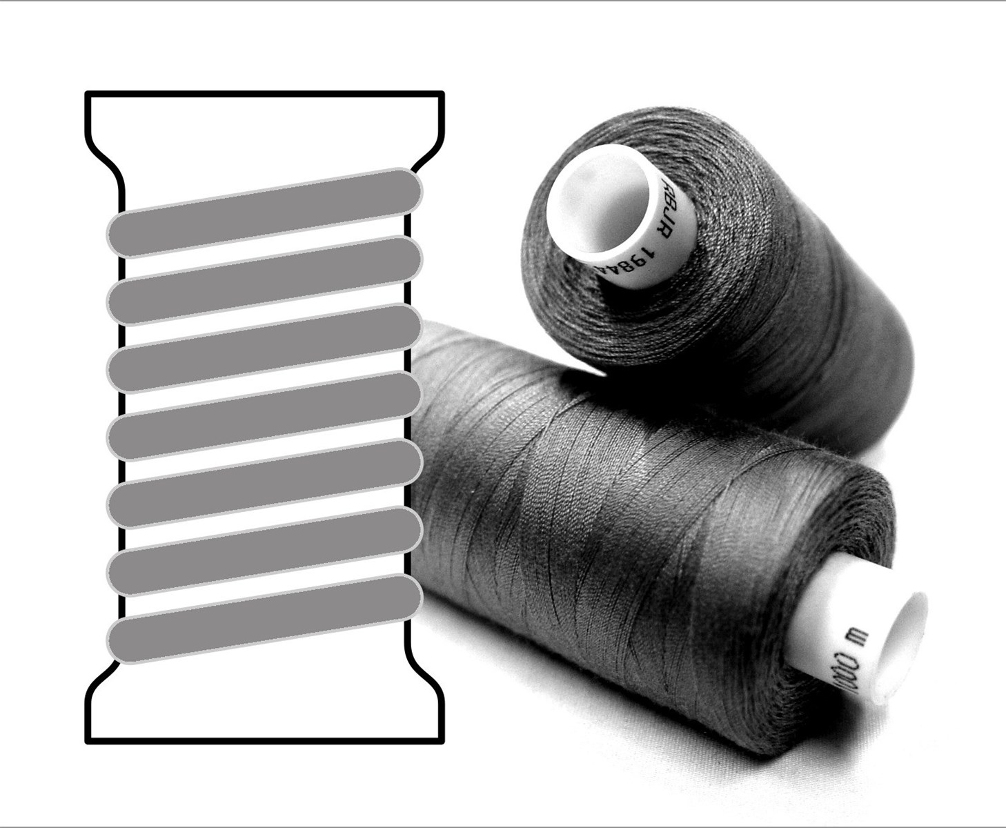 Coats sewing Thread - - - 09301 - 1000 m