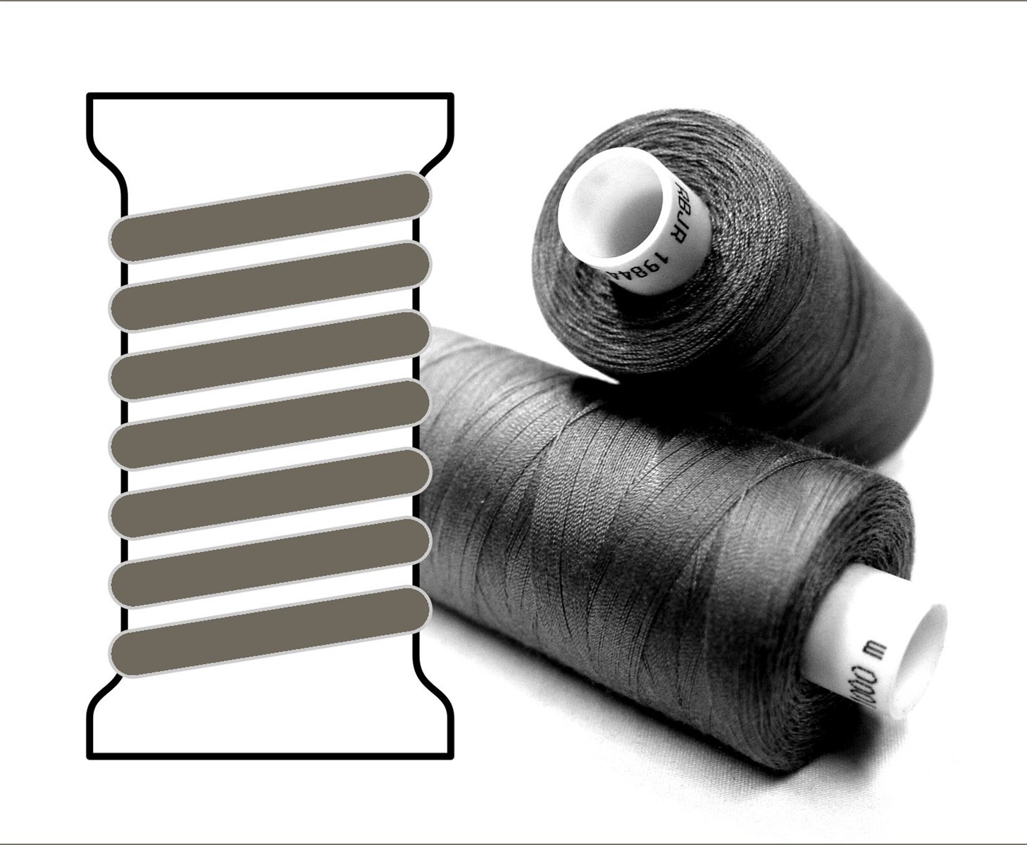 Coats sewing Thread - - - 09443 - 1000 m