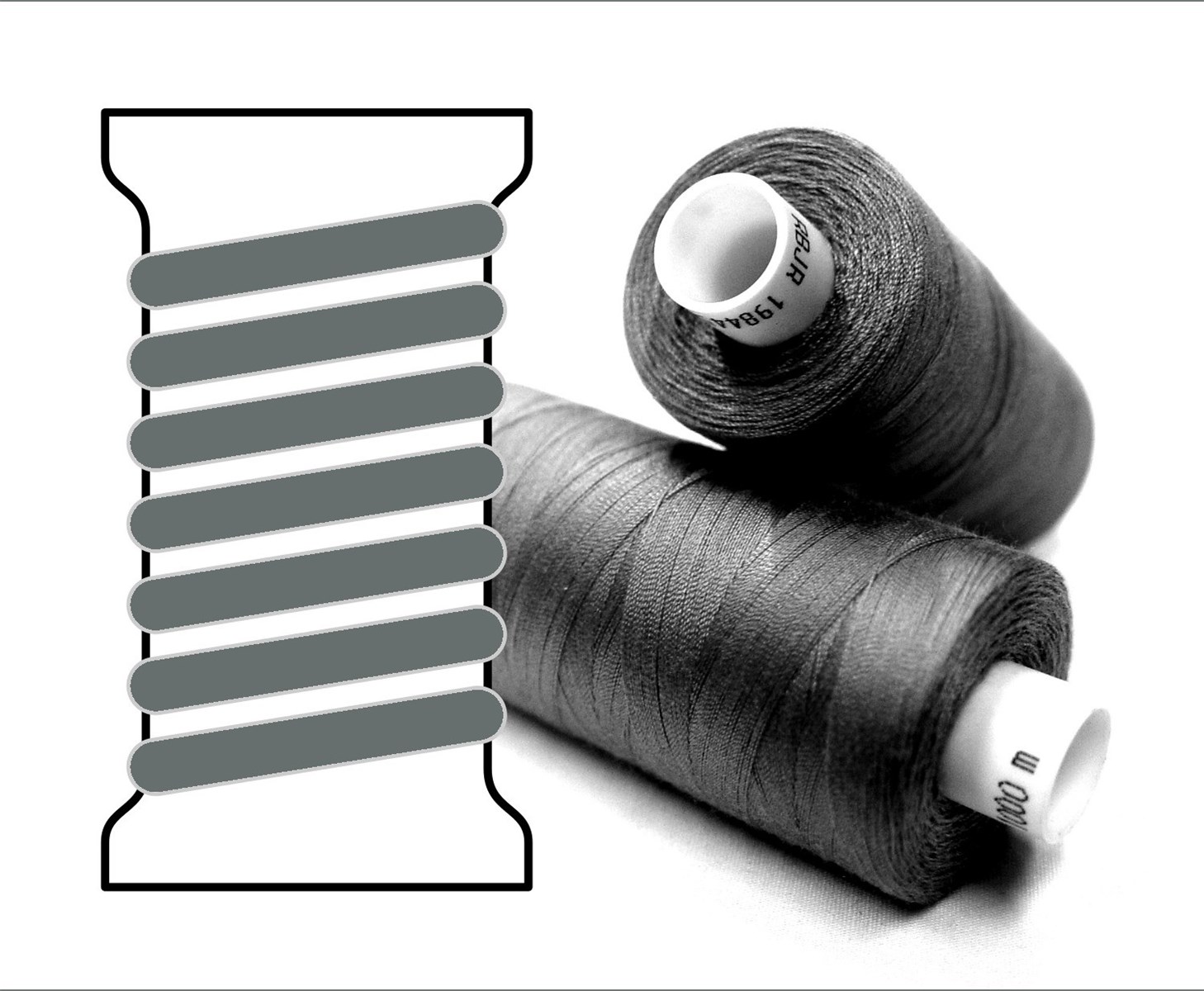 Coats sewing Thread - - - 09666 - 1000 m