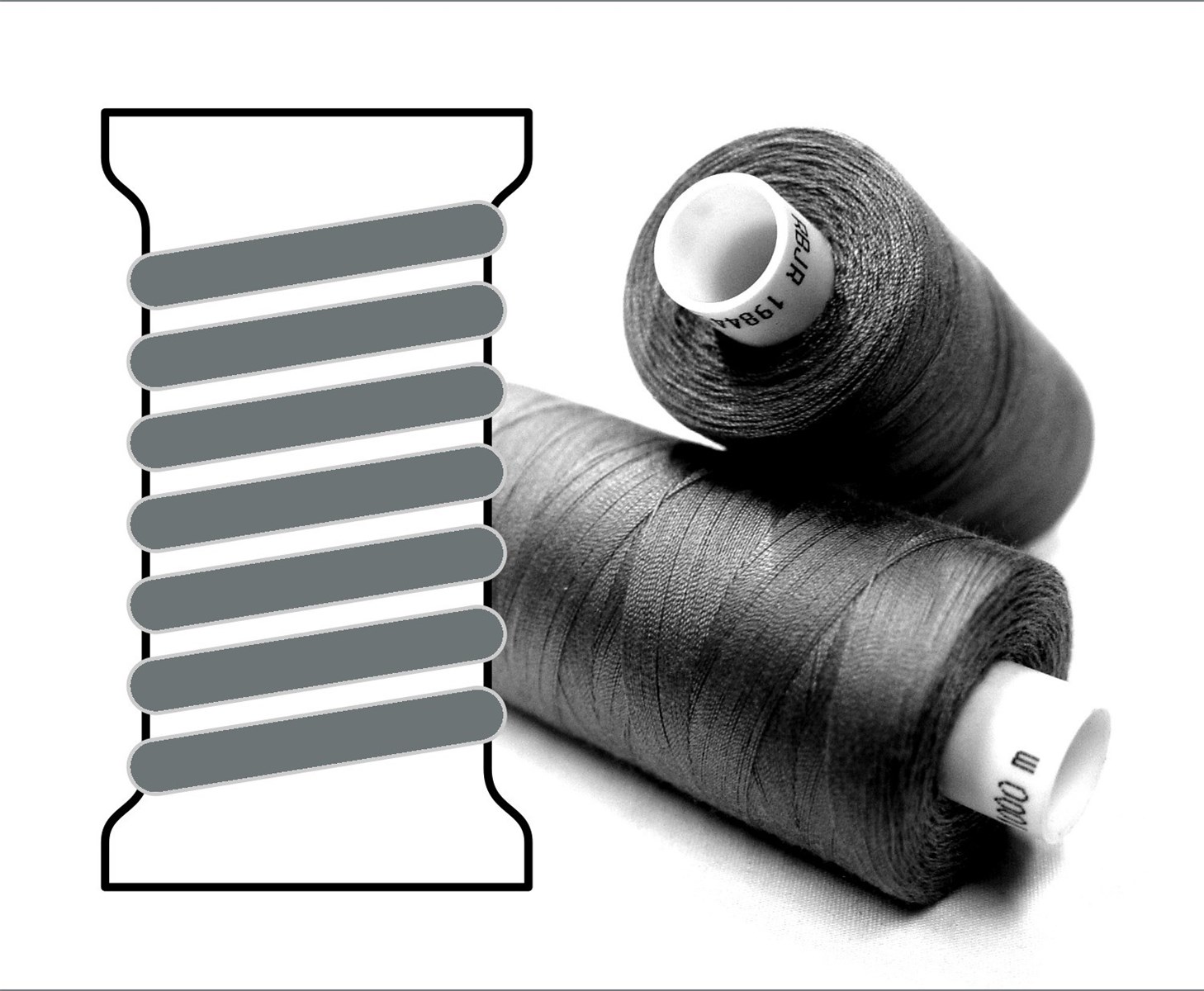 Coats sewing Thread - - - 09582 - 1000 m