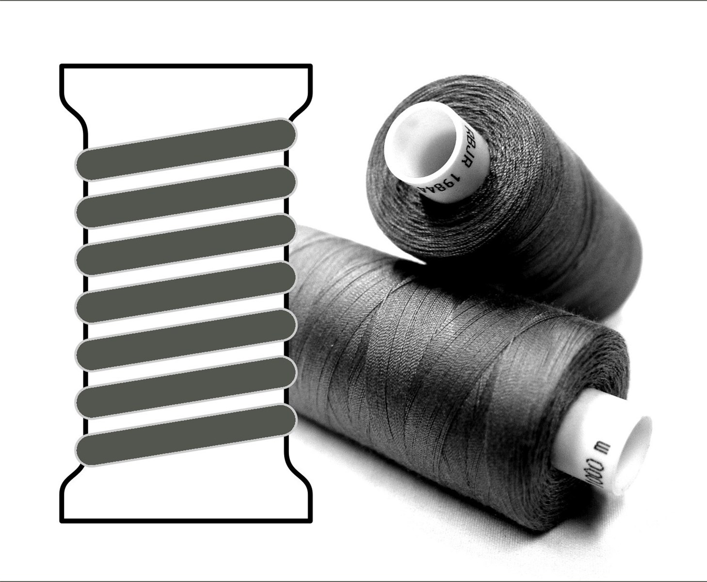 Coats sewing Thread - - - 09992 - 1000 m