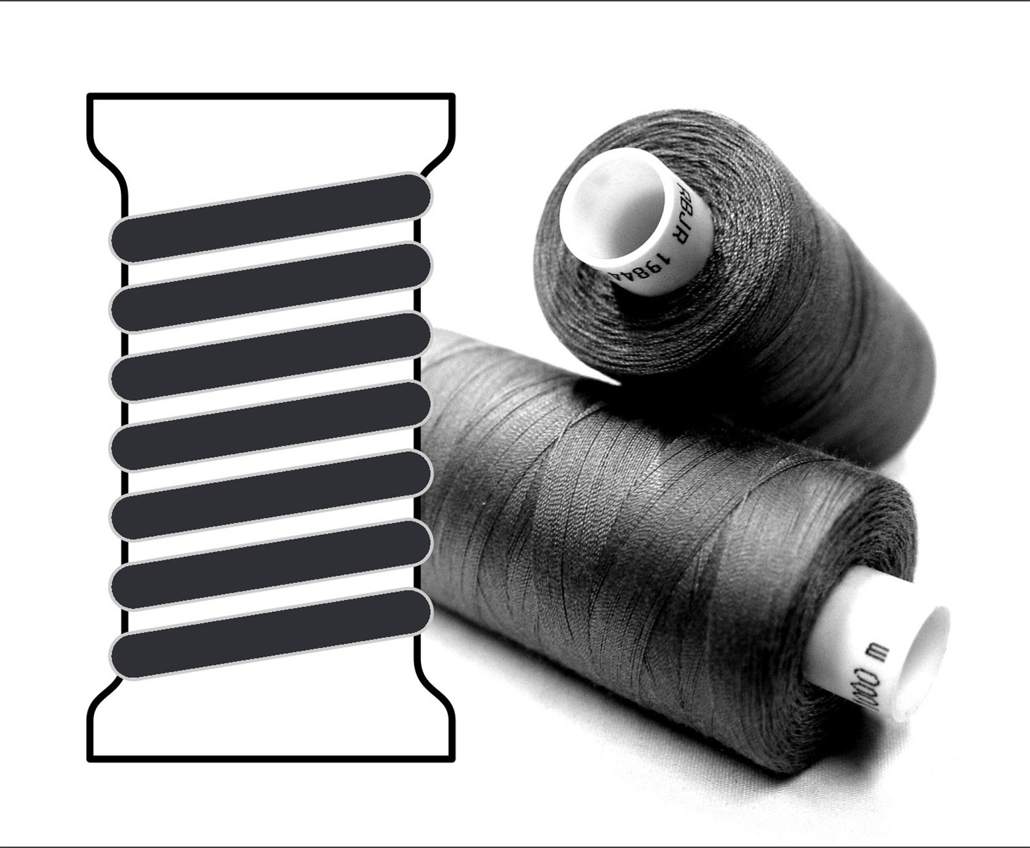 Coats sewing Thread - - - 09975 - 1000 m