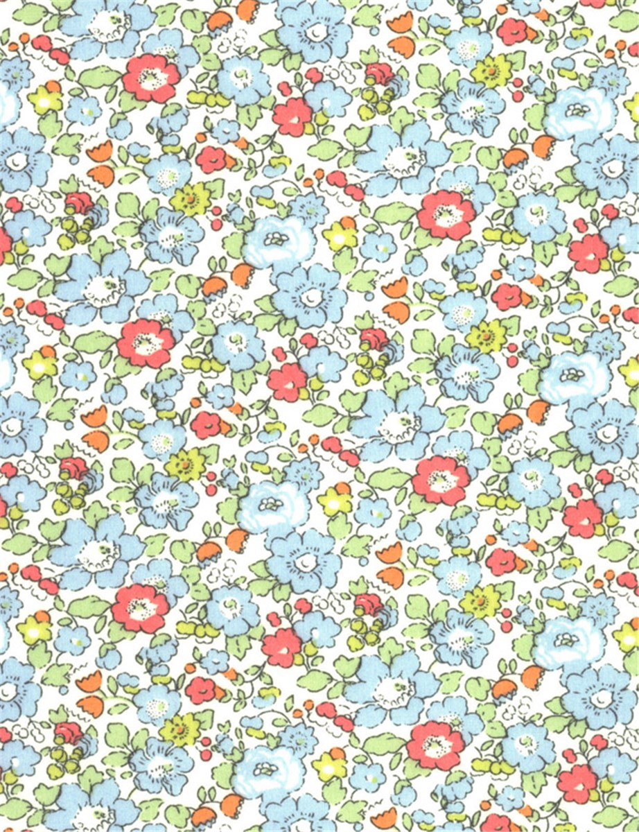 Liberty Tana Lawn - 8020 Betsy Ann - Baby blue