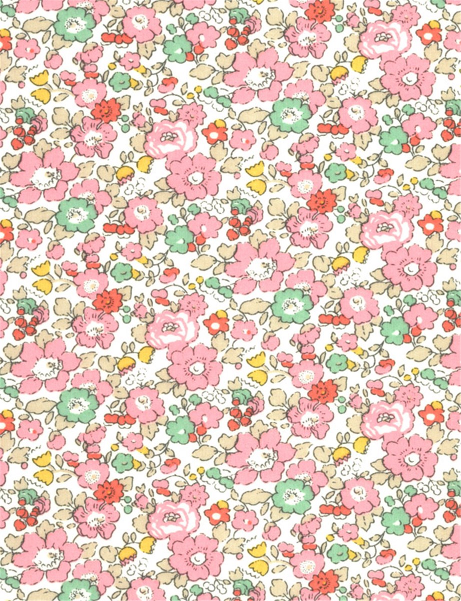 Liberty Tana Lawn - 8020 Betsy Ann - Sweet pink