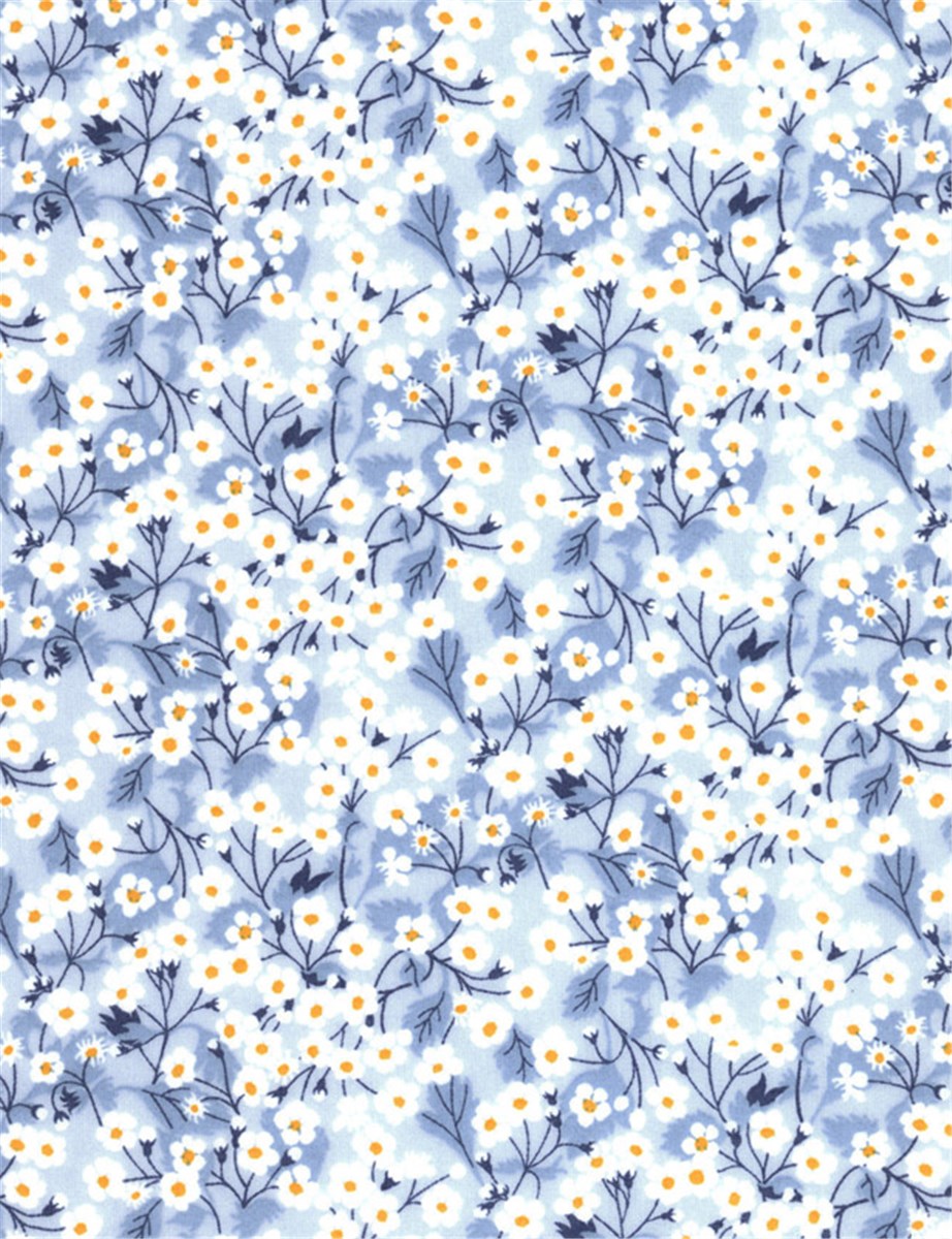 Liberty Tana Lawn - 8022 Mitsi Valeria - Baby blue 