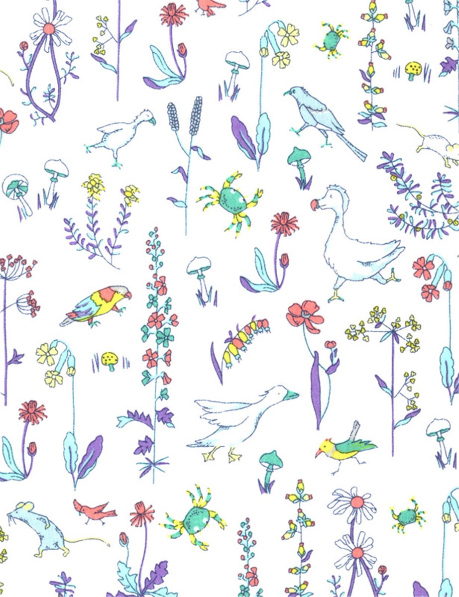 Liberty Tana Lawn - 8030 Theo - Violine
