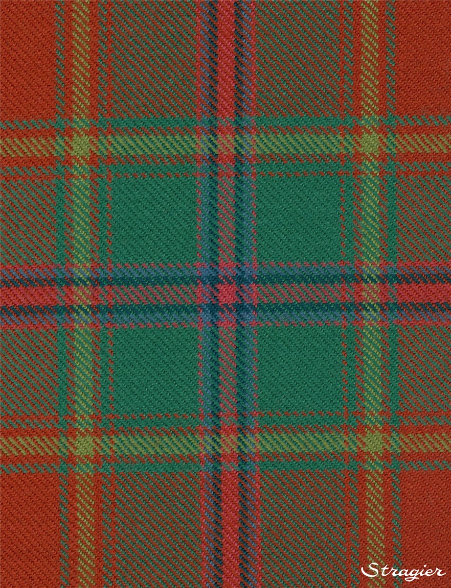 Pure Wool Tartan - All Ireland Red - -