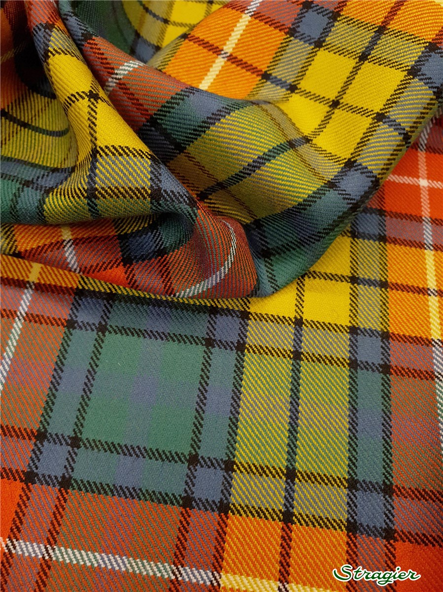 Tartan Ecossais Pure Laine - Buchanan Ancient - -