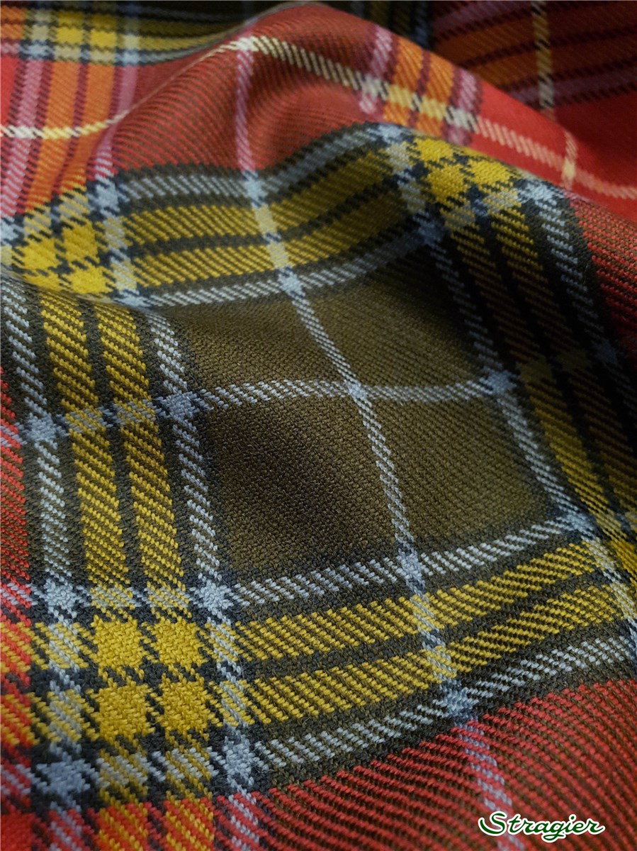Tartan Ecossais Pure Laine - Buchanan Old Weathered - - 