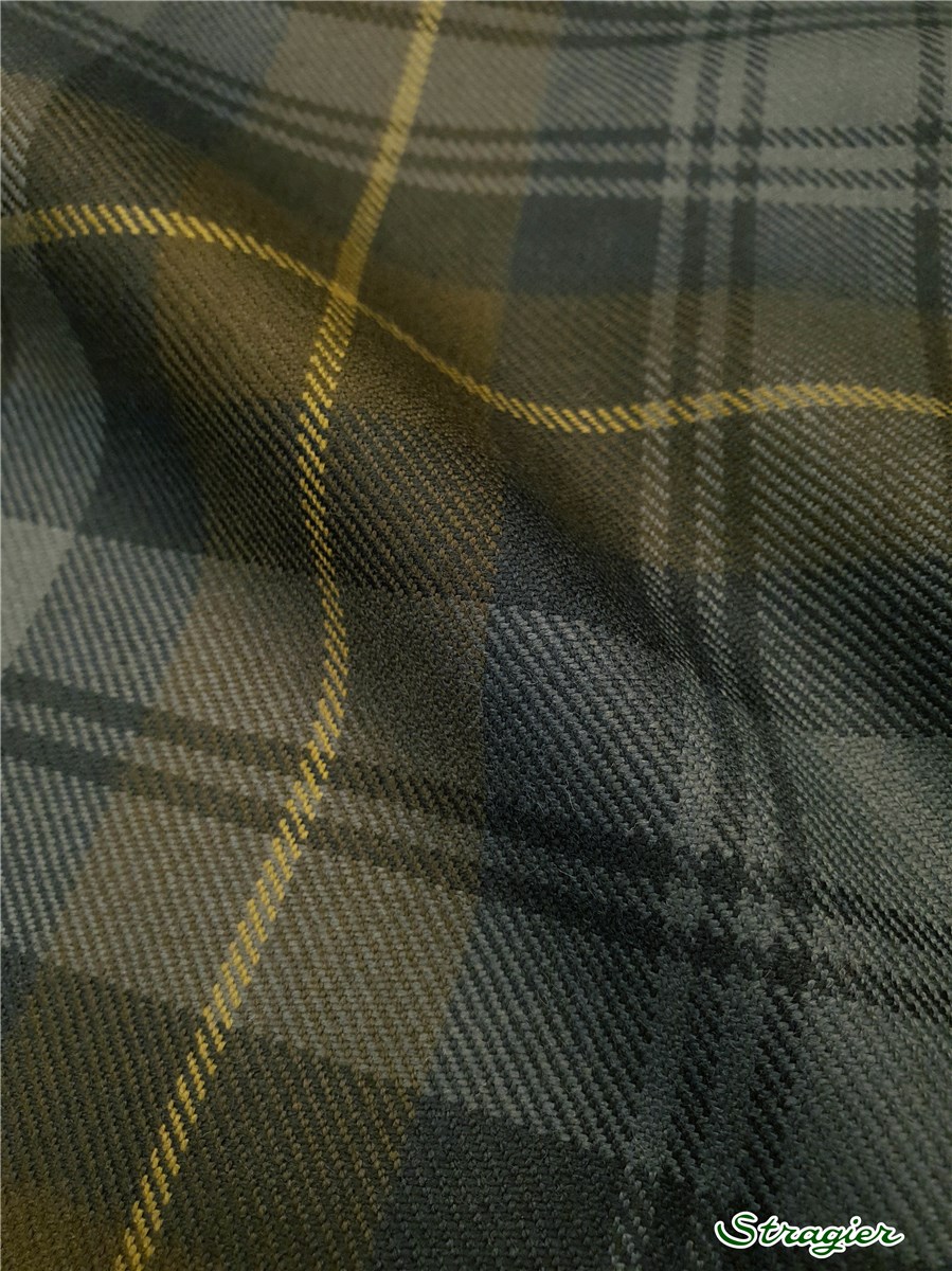 Couverture en laine recyclée - Stewart Royal Antique Tartan