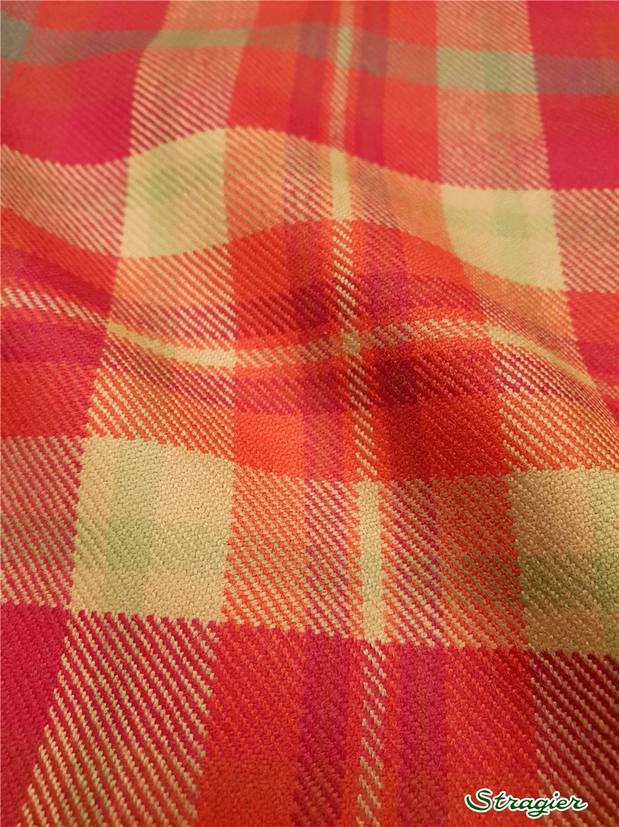 Manteau tartan vert femme | Manteau léger