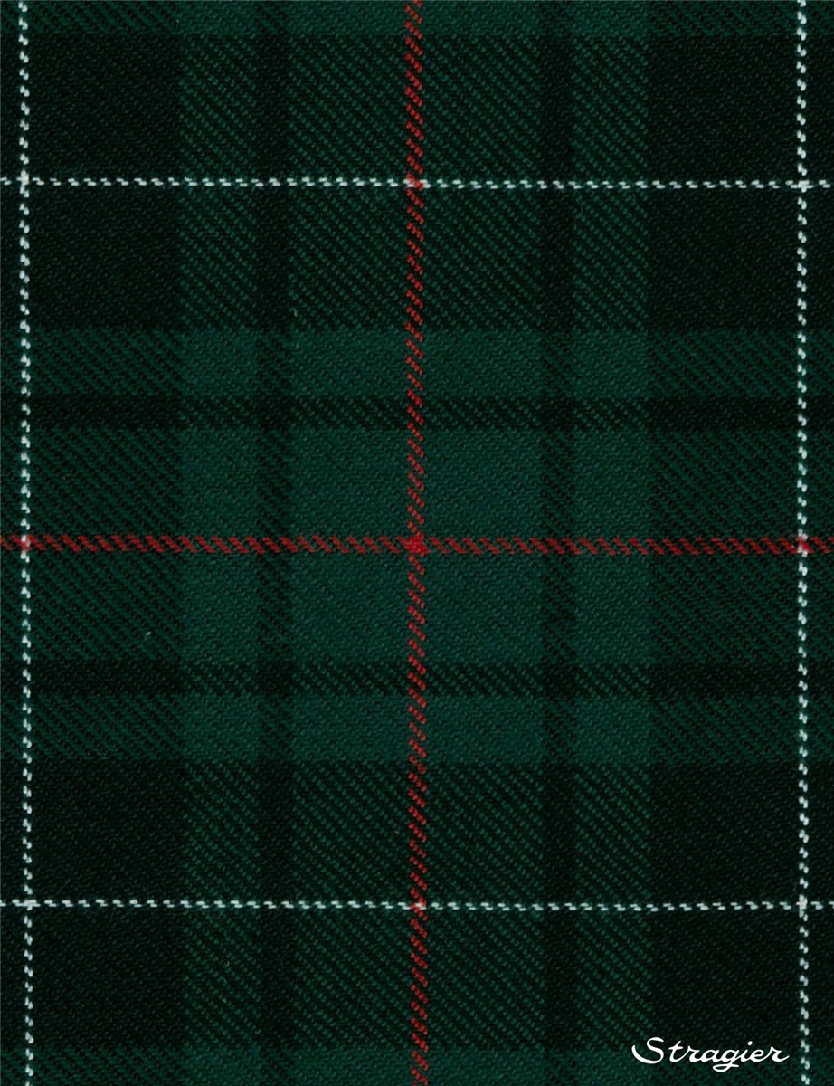 Pure Wool Tartan - Macauley Hunting Modern - -