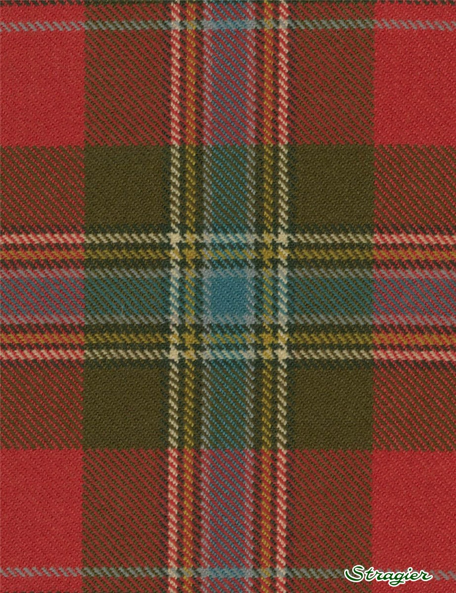 Tartan Ecossais Pure Laine - Maclean of Duart Weathered - - 