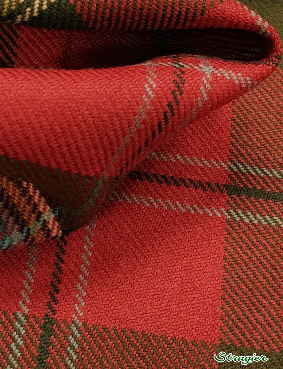 Tartan Ecossais Pure Laine - Maclean of Duart Weathered - - 