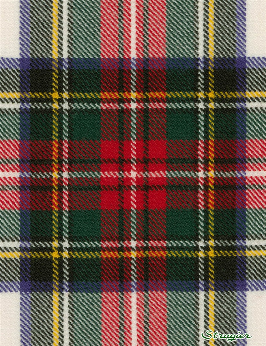 Tartan Ecossais Pure Laine - Stewart Dress Modern - -