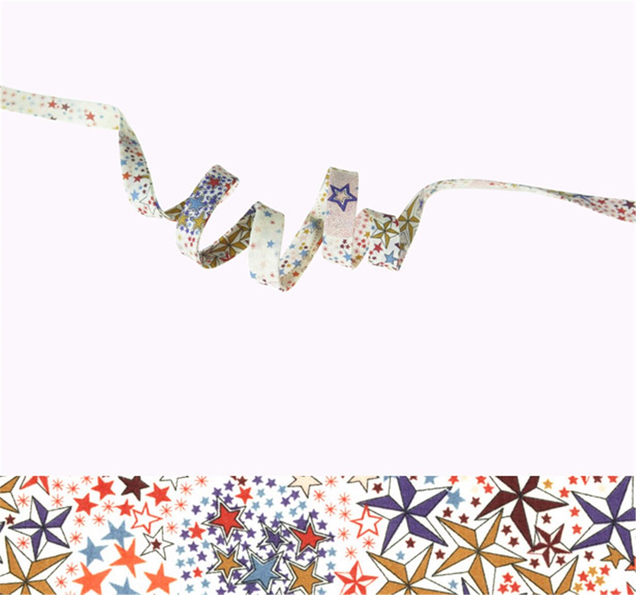 Liberty Bias Binding - 8031 Adelajda - Multicolore - 10 mm
