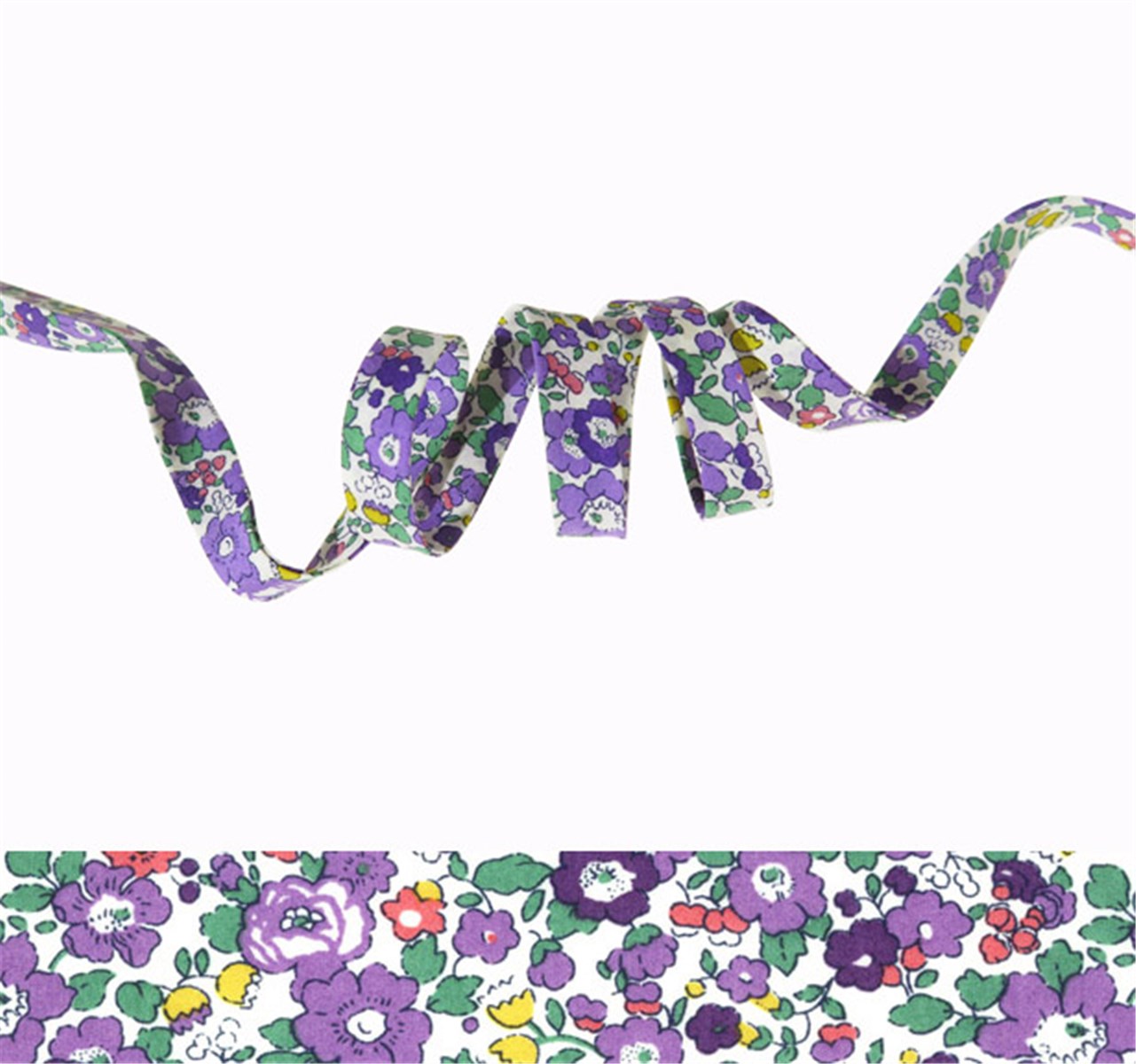 Liberty Bias Binding - 8020 Betsy Ann - Violette de Toulouse - 10 mm