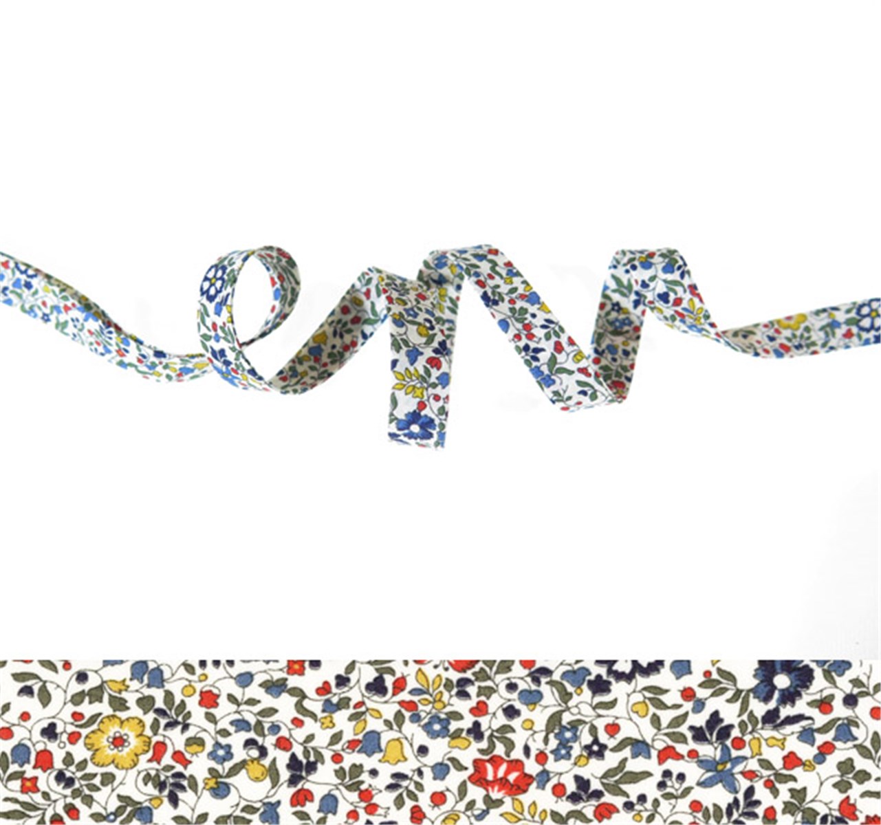 Liberty Bias Binding - 8021 Katie and Millie - Multicolore - 10 mm