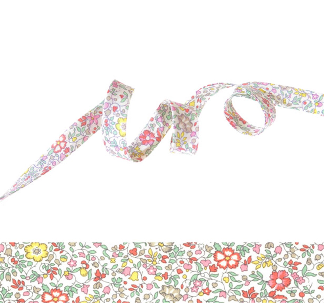 Biais Liberty - 8021 Katie and Millie - Pastel - 10 mm