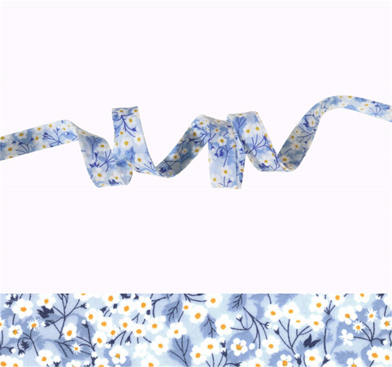 Liberty Bias Binding - 8022 Mitsi Valeria - Baby blue - 10 mm