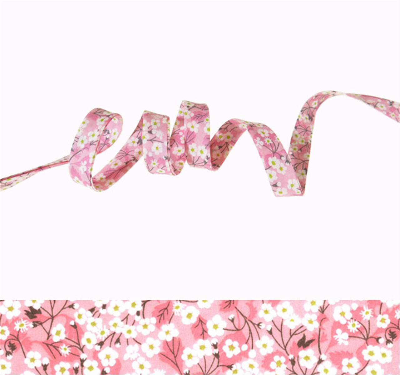 Liberty Bias Binding - 8022 Mitsi Valeria - Orchidée rose - 10 mm