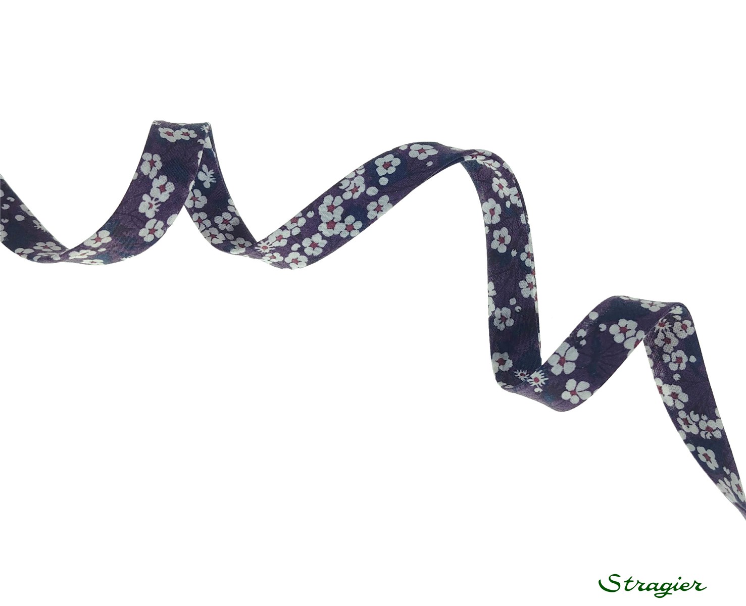 Liberty Bias Binding - 8022 Mitsi Valeria - Myrtille - 10 mm