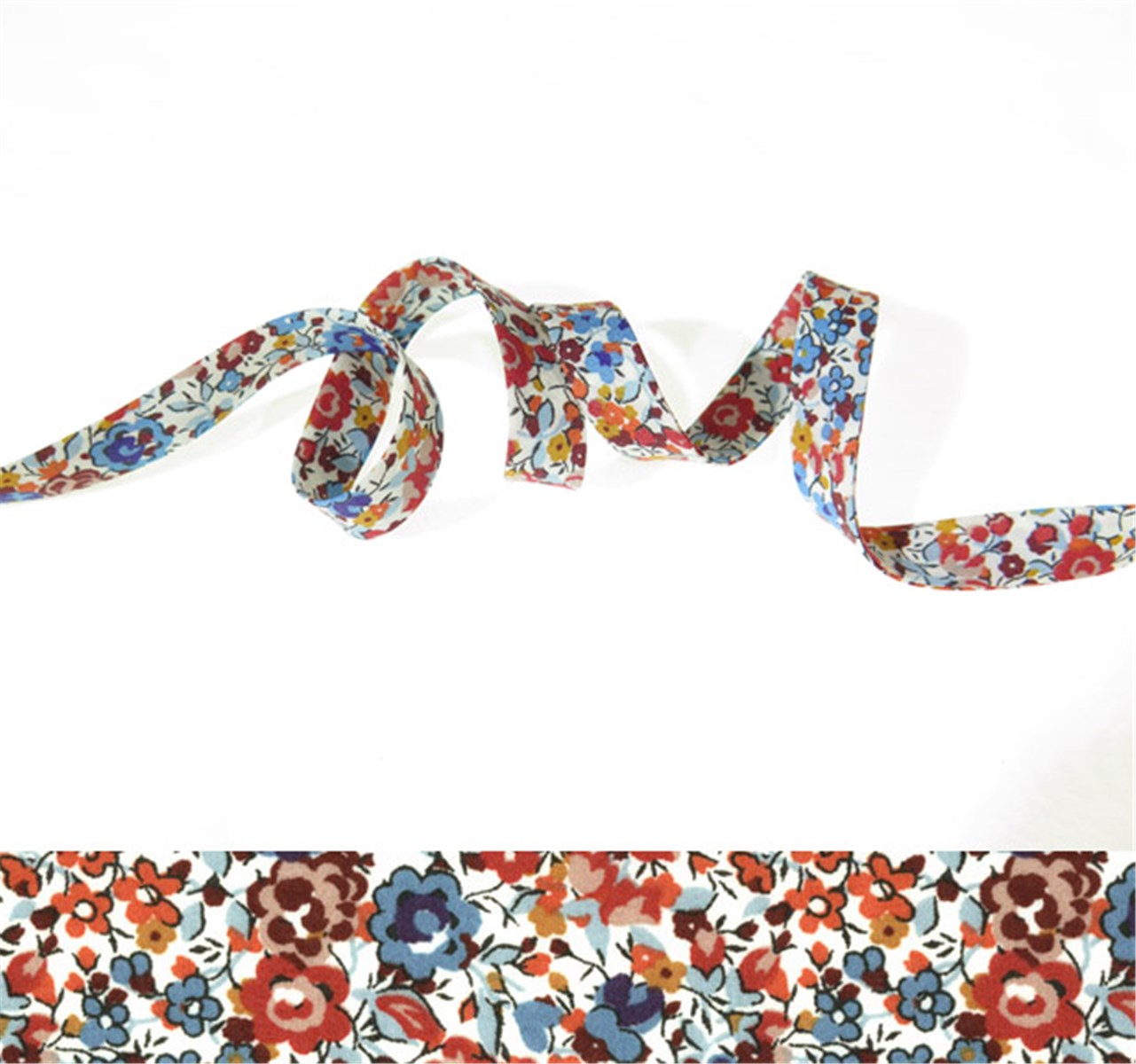 Liberty Bias Binding - 3038 Emma and Georgina - Rouille - 10 mm