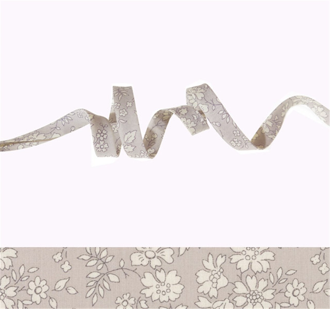 Liberty Bias Binding - 3055 Capel - Petit Gris - 10 mm