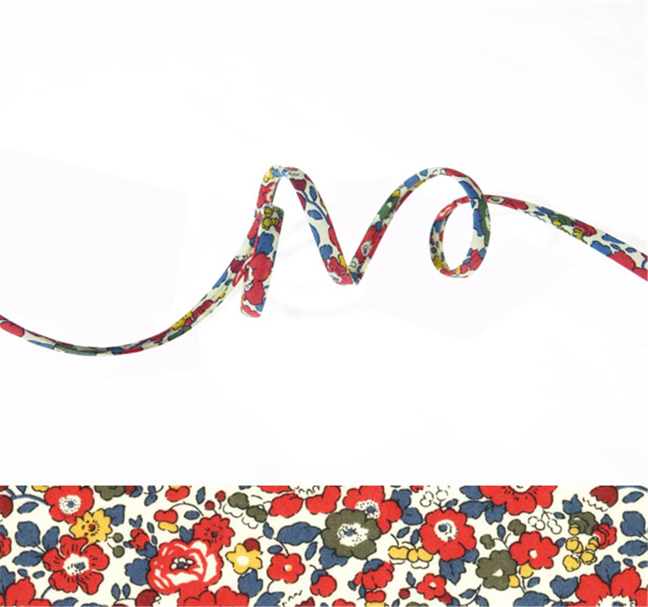 Liberty Cord - 8020 Betsy Ann - Rouge Garance - 4 mm